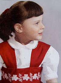 audrey as a child